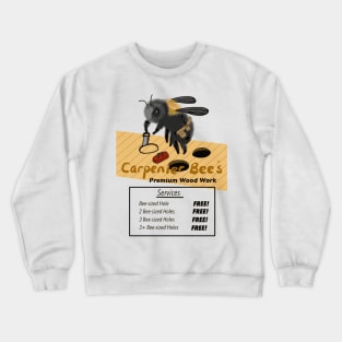 Carpenter Bee's Premium Wood Work Crewneck Sweatshirt